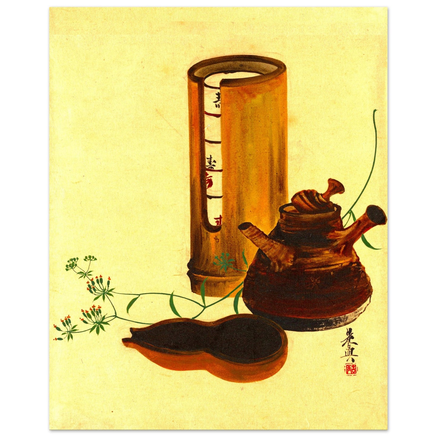 Sencha Teeservice (Shibata Zeshin)